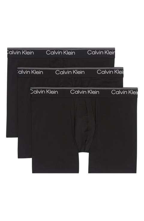 Assorted 3-Pack Microfiber Boxer Briefs