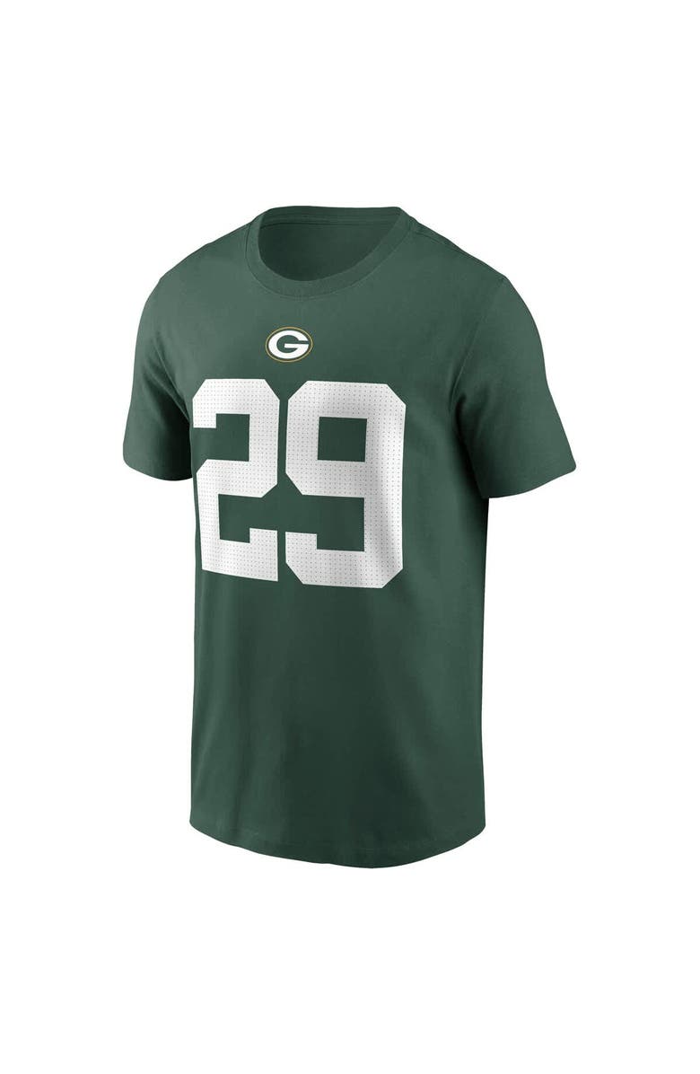 Nike Men's Nike Xavier McKinney Green Green Bay Packers Name & Number T-Shirt, Alternate, color, Green