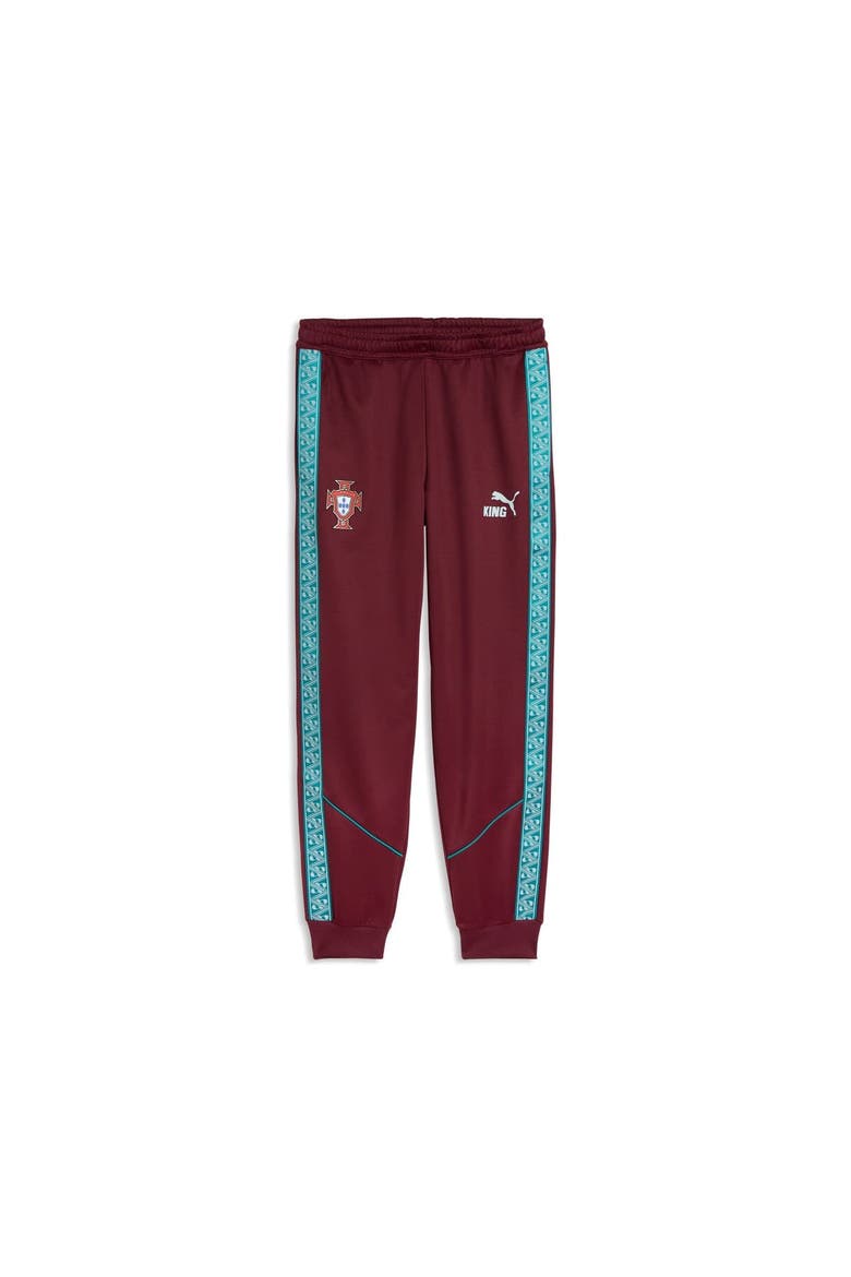 Men's Puma Maroon Portugal National Team King Anthem Pants, Alternate, color, Maroon