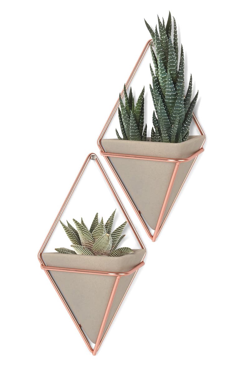'Trigg Small' Wall Vessel, Alternate, color, COPPER