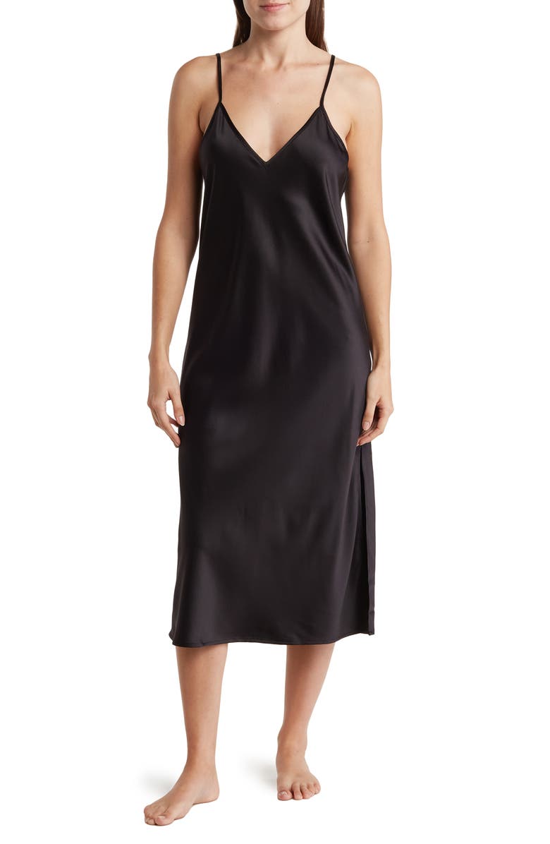 NORDSTROM RACK Satin Midi Chemise | Nordstromrack