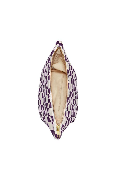 Dance Happy Hadley Cosmetic Bag In Italian Plum