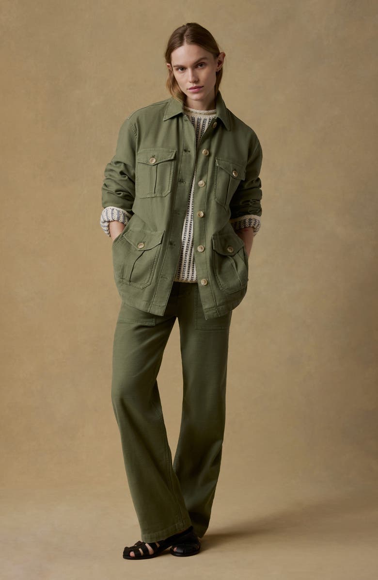 Faherty Safari Stretch Organic Cotton Jacket, Alternate, color, 