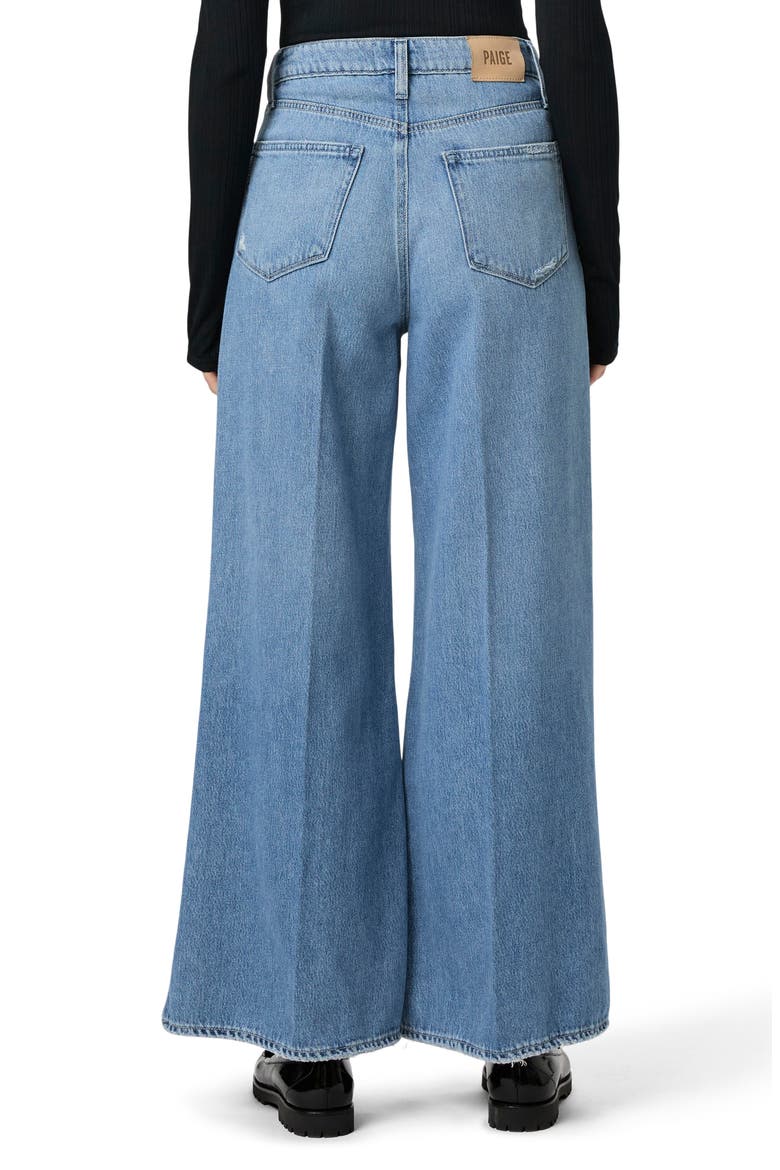 Portia High Waist Wide Leg Jeans, Alternate, color, RUMORS W/ ROCK HEM