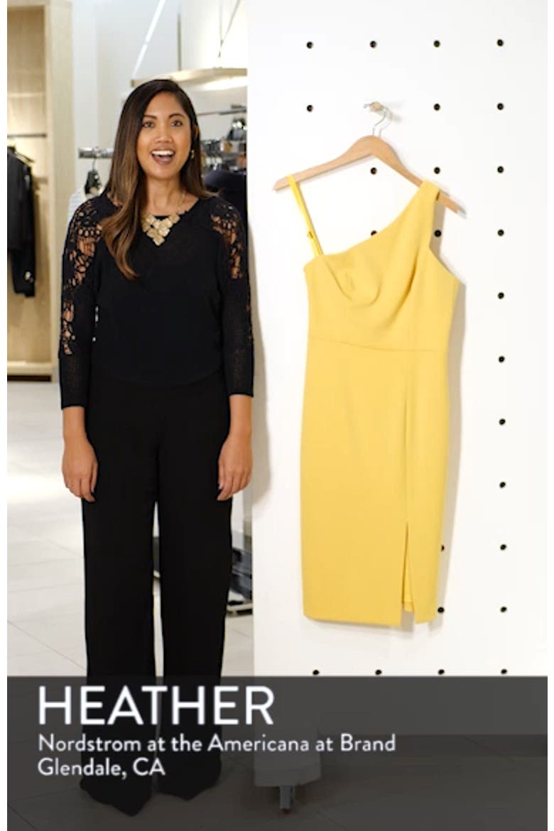 One-Shoulder Sheath Dress video