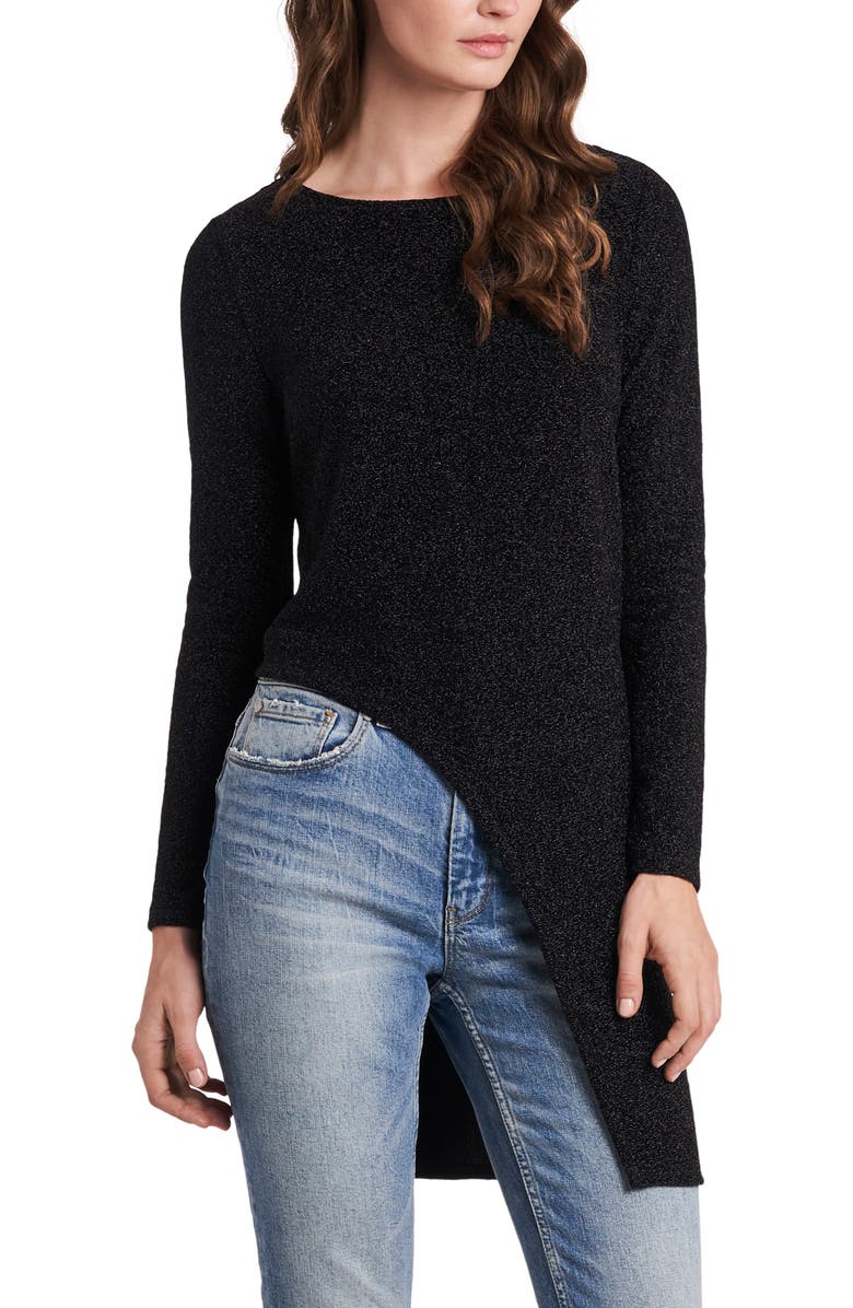 Vince Camuto Metallic Asymmetric Top, Main, color,