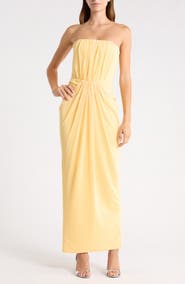 Elliatt Amara Strapless Maxi Dress