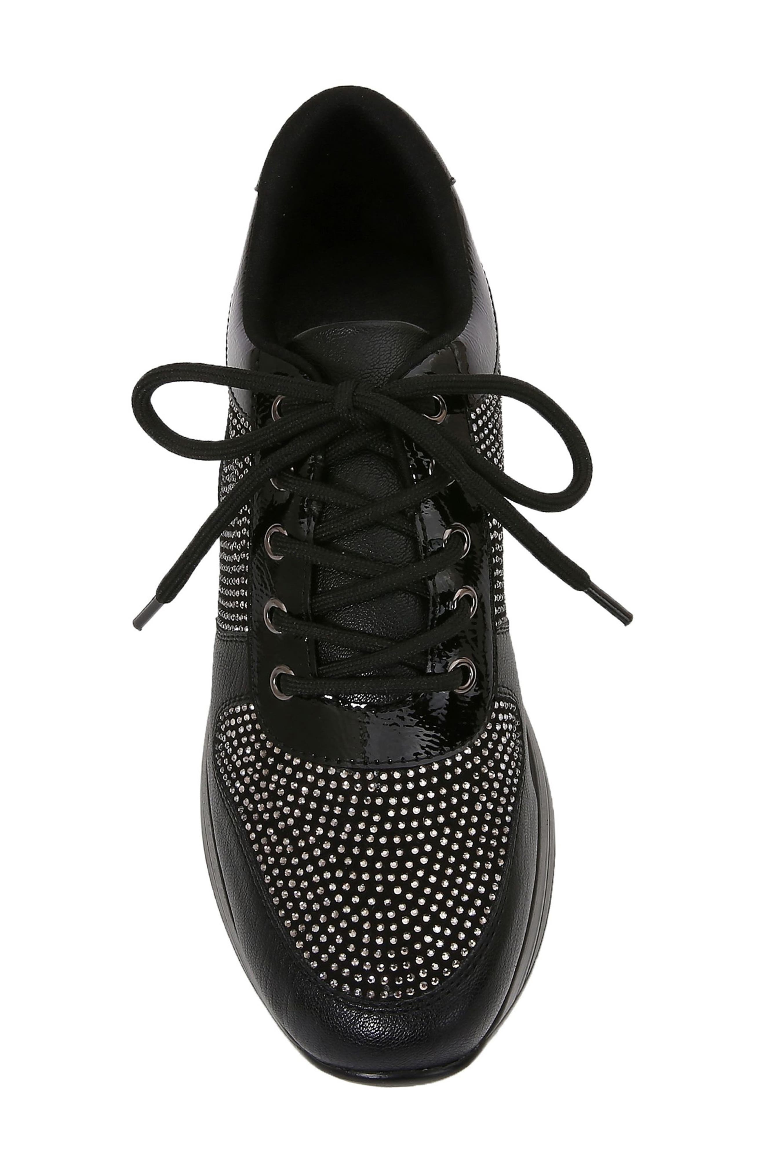 NINETY UNION Dallas Platform Sneaker, Alternate, color, Black