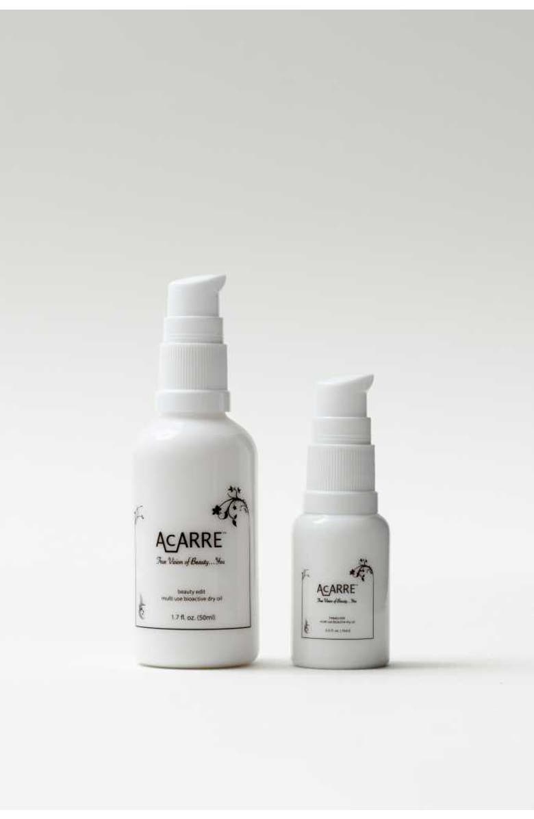 AcARRE Beauty Edit, Multi Use Treatment Oil, Main, color, Yellow