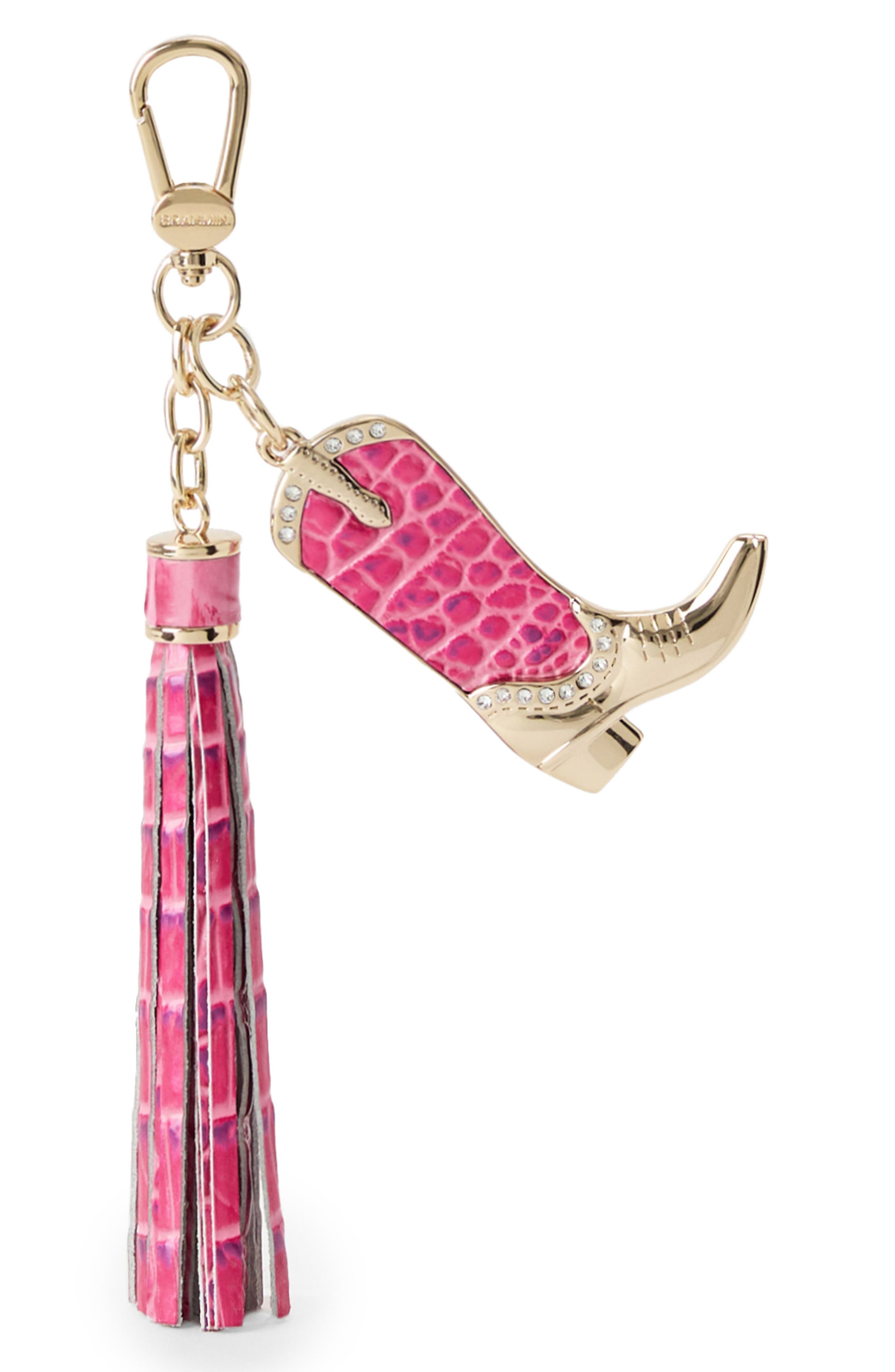 Brahmin Cowgirl Tassel Charm, Main, color, 