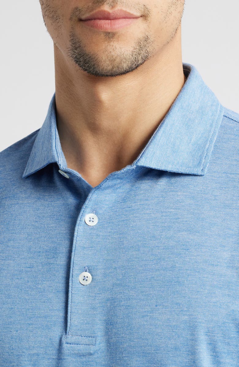 Peter Millar Excursionist Flex Polo, Alternate, color, Nordic Blue