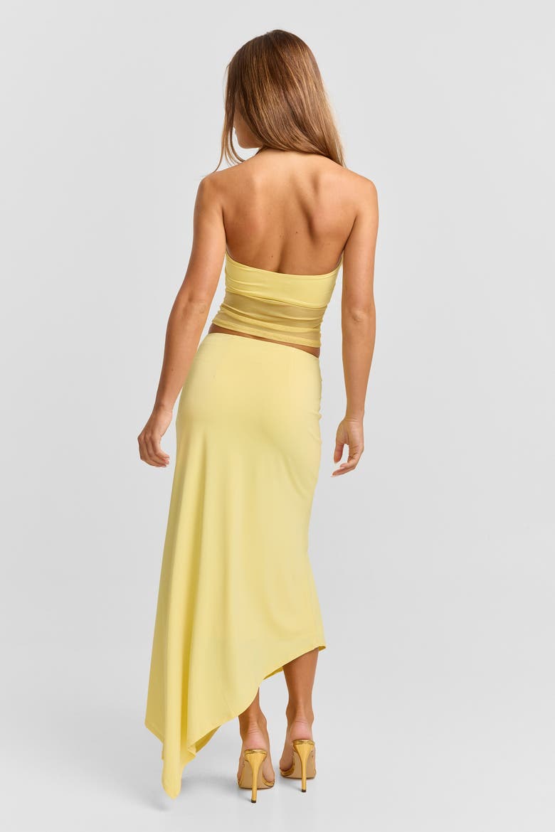 Lyra Maxi Skirt, Alternate, color, Yellow