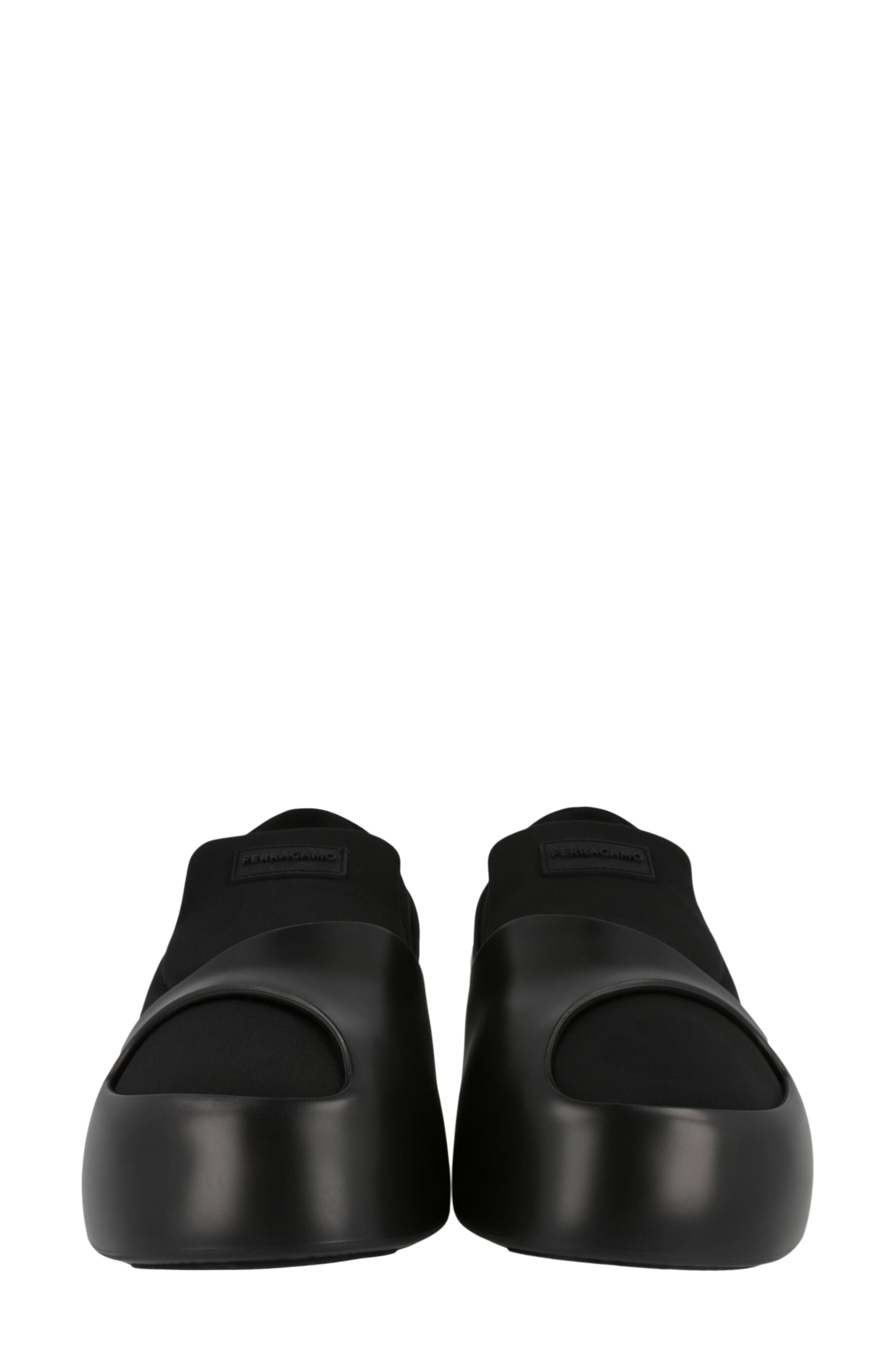 Lunar Paneled Slip On Sneaker, Alternate, color, BLACK