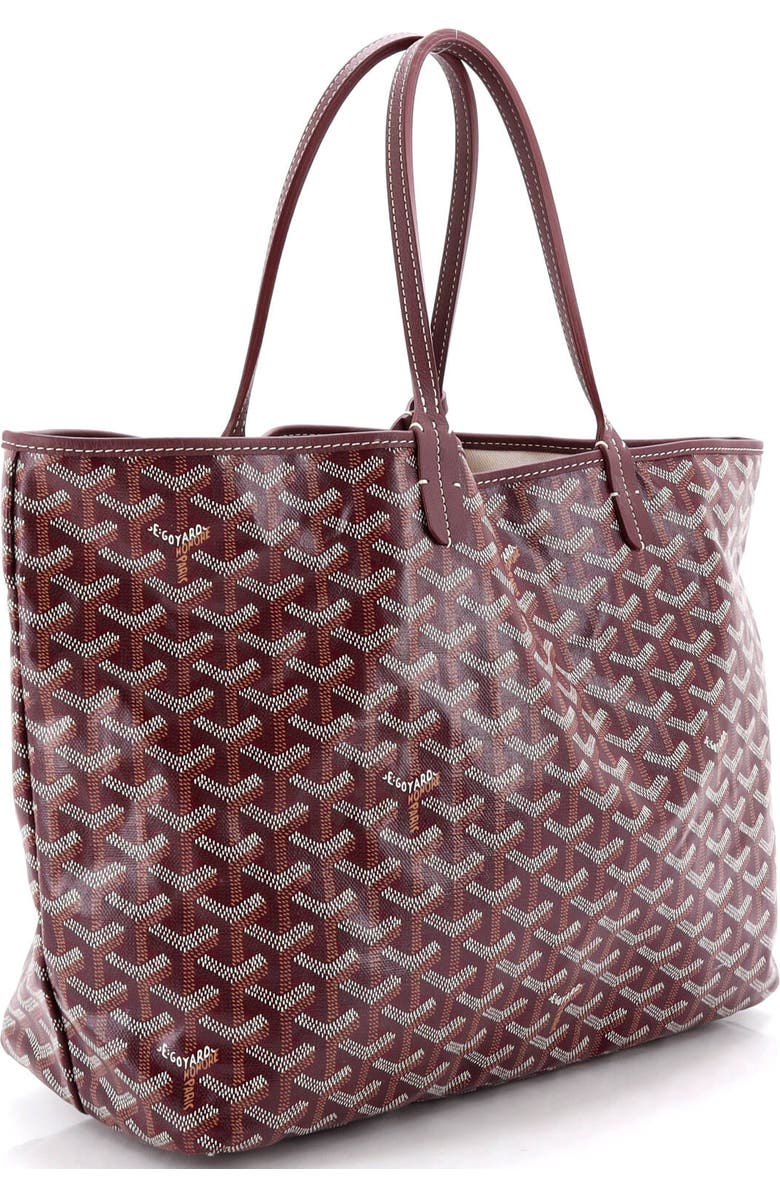 Pre-Owned Goyard Saint Louis Tote Coated Canvas PM, Alternate, color, Red