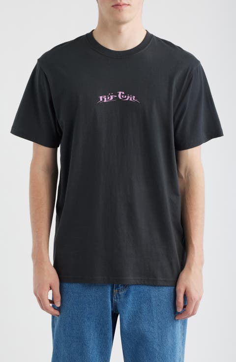 Hazed & Tubed Cotton Graphic T-Shirt