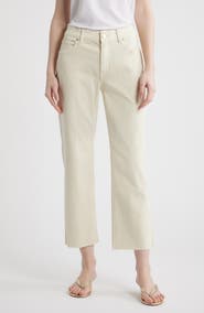 KOBI HALPERIN Mika High Waist Raw Hem Pants