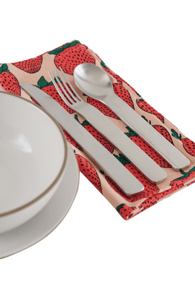 Baggu Assorted 3-Piece Organic Cotton Reusable Cloth Set, Alternate, color,