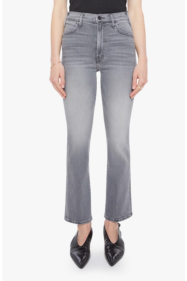 The Hustler High Waist Ankle Bootcut Jeans, Main, color, ESCAPE GOAT