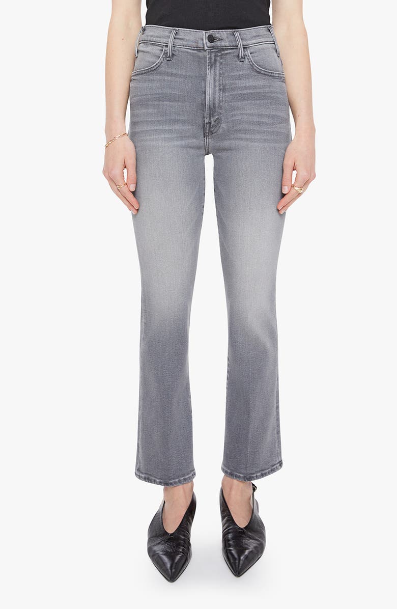 MOTHER The Hustler High Waist Ankle Bootcut Jeans, Main, color, Escape Goat