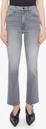 MOTHER The Hustler High Waist Ankle Bootcut Jeans