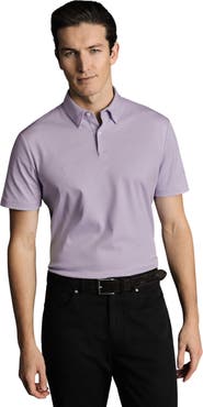 Charles Tyrwhitt Plain Short Sleeve Jersey Polo