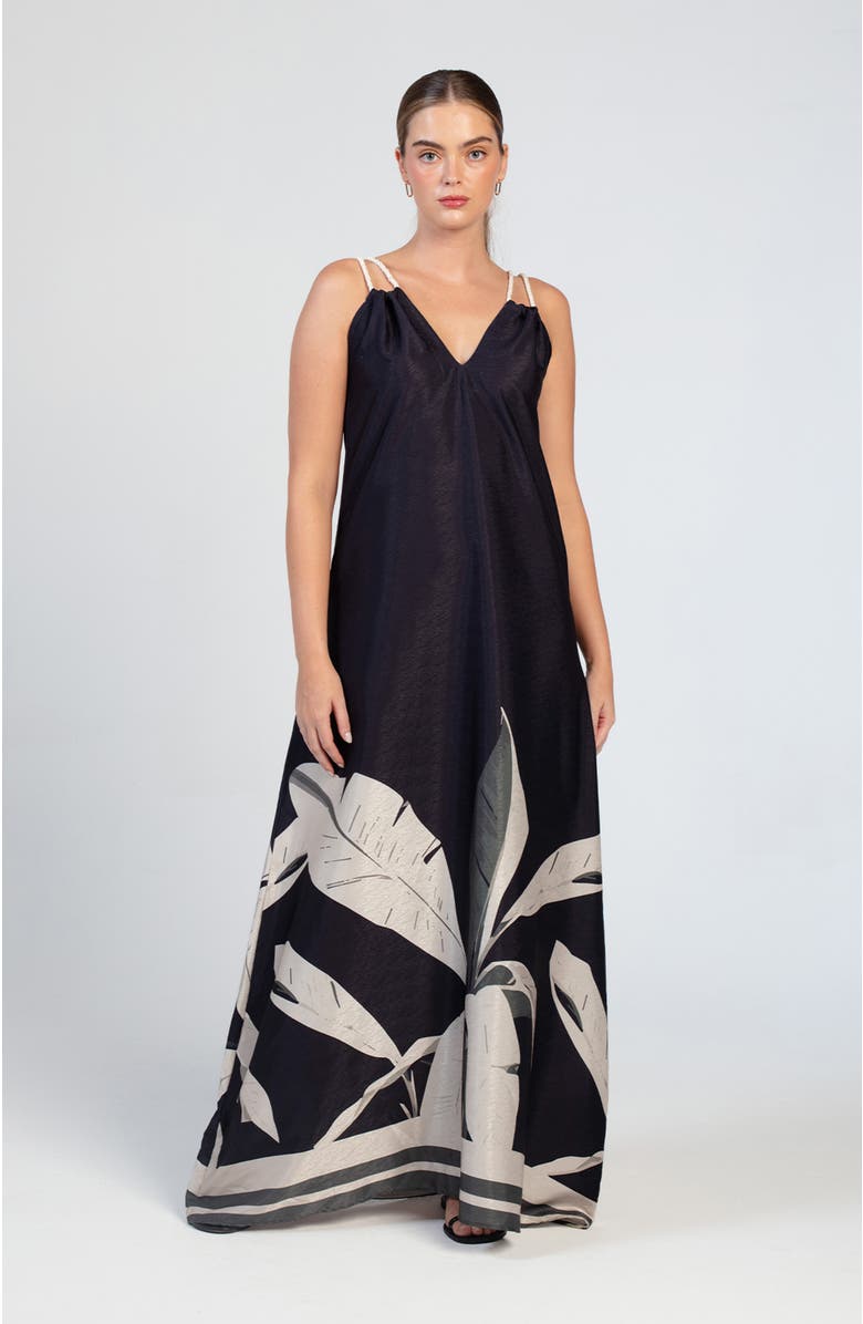 DIARRABLU Jwana Dress, Main, color, Sierra Noir