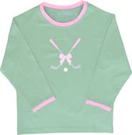 Bits & Bows Bow Golf Clubs Long Sleeve Shirt
