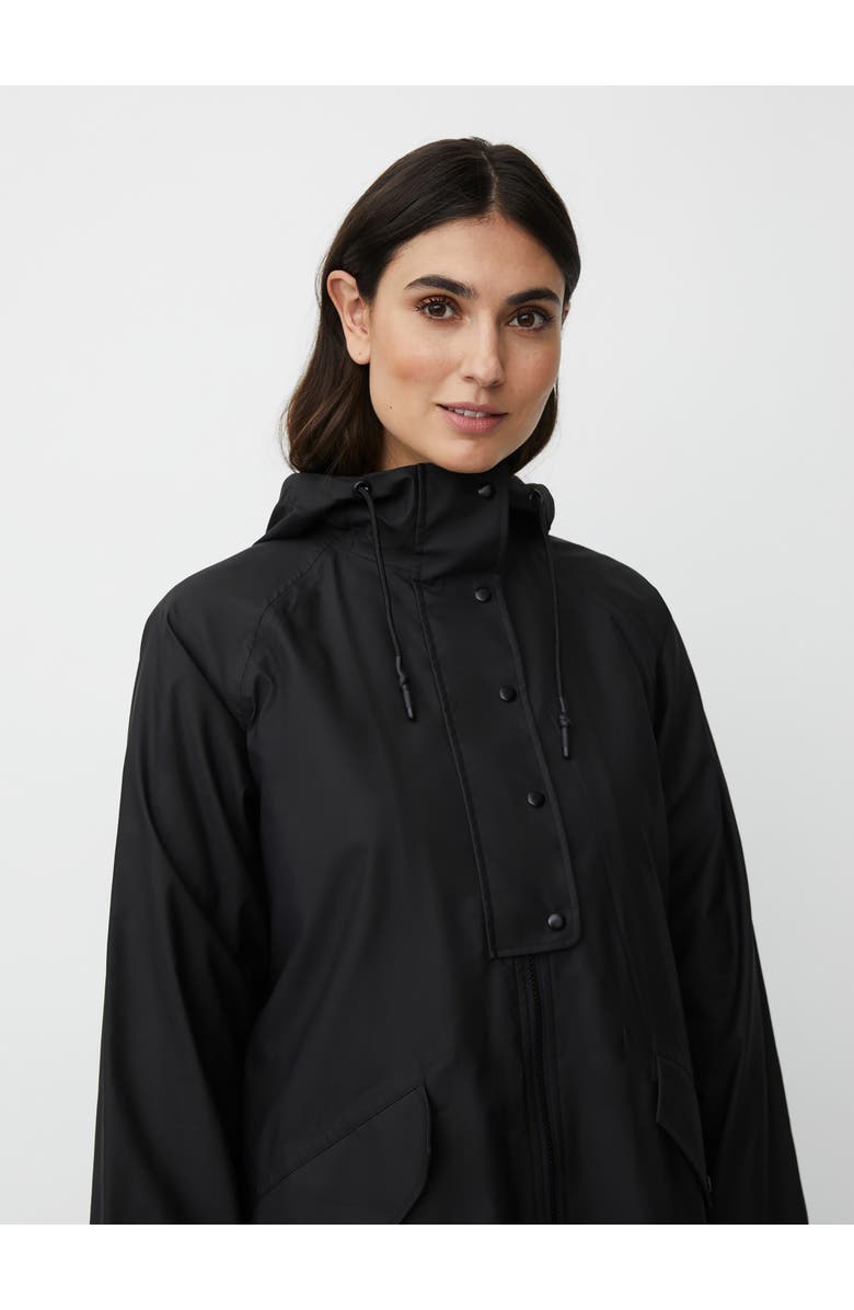 Masai Copenhagen MaTheia Long Sleeve Hooded Coat, Alternate, color, Black