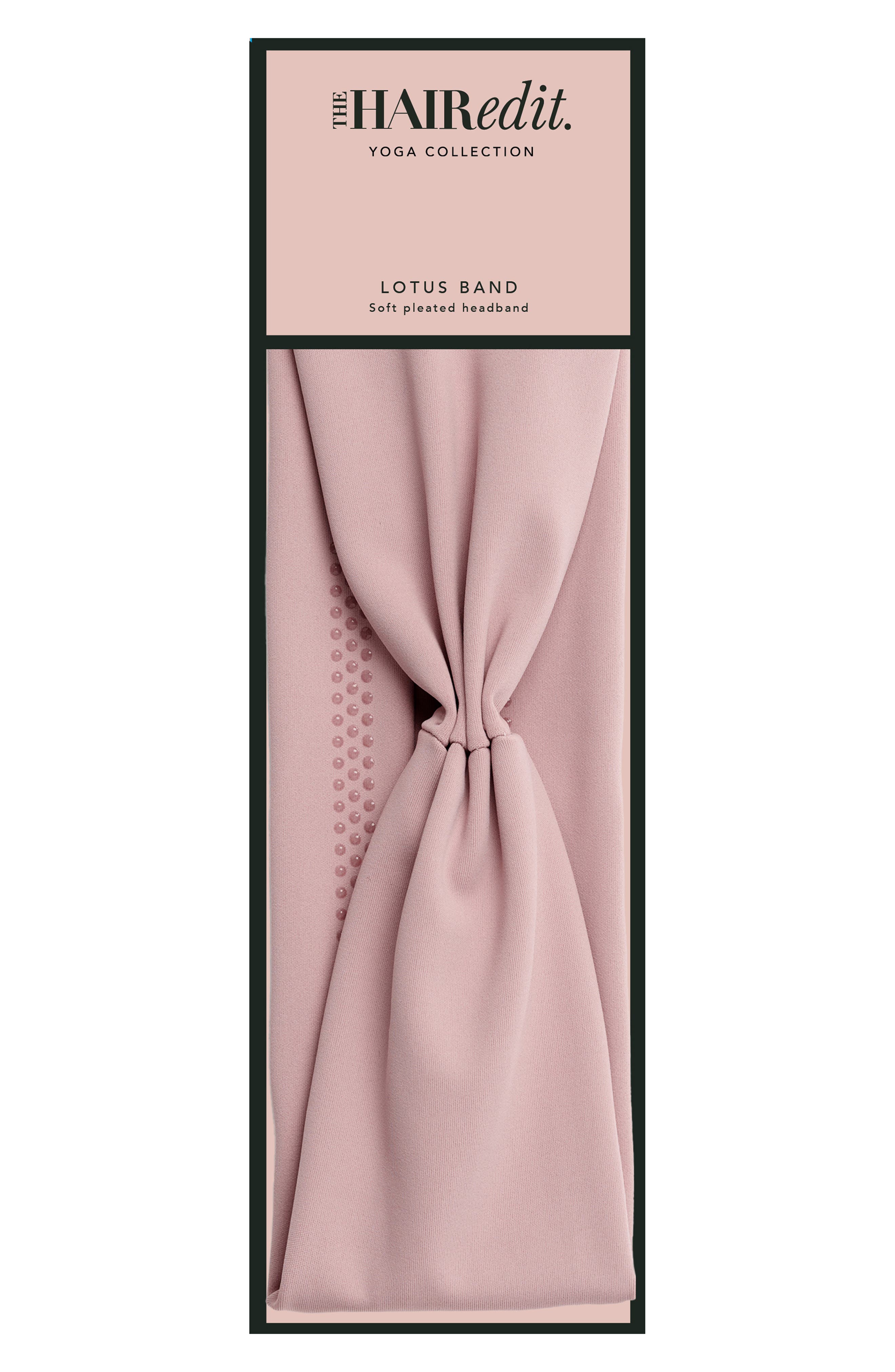The Hair Edit Lotus Pleated Headband