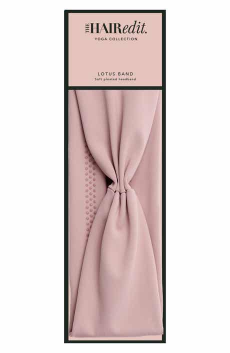 The Hair Edit Lotus Pleated Headband
