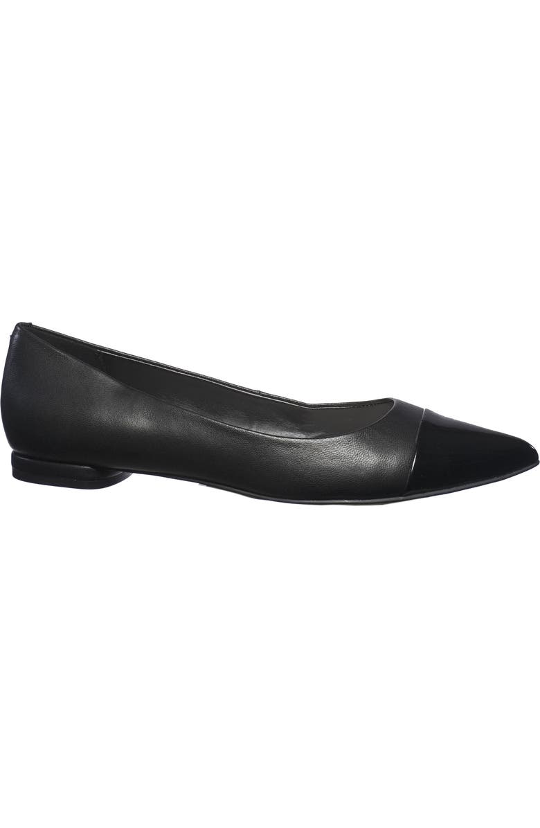 T Tahari Tahari Okalani Cap Toe Skimmer Flat, Alternate, color,