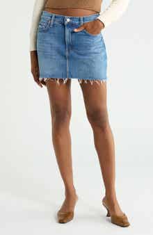 The Ditcher Mini Fray Miniskirt