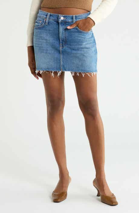 The Ditcher Mini Fray Miniskirt