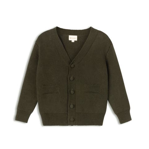 Looms Dense Knit Collection - Cardigan (Toddler, Little Kid & Big Kid)