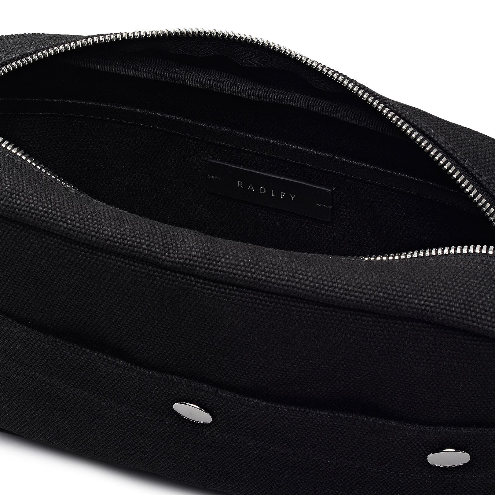 Radley Hadleigh Place Small Ziptop Crossbody Bag, Alternate, color, Black