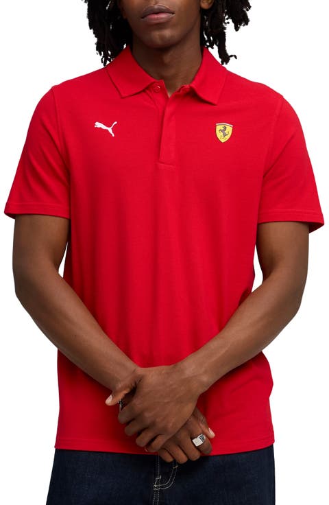 Scuderia Ferrari Sportswear Logo Cotton Polo