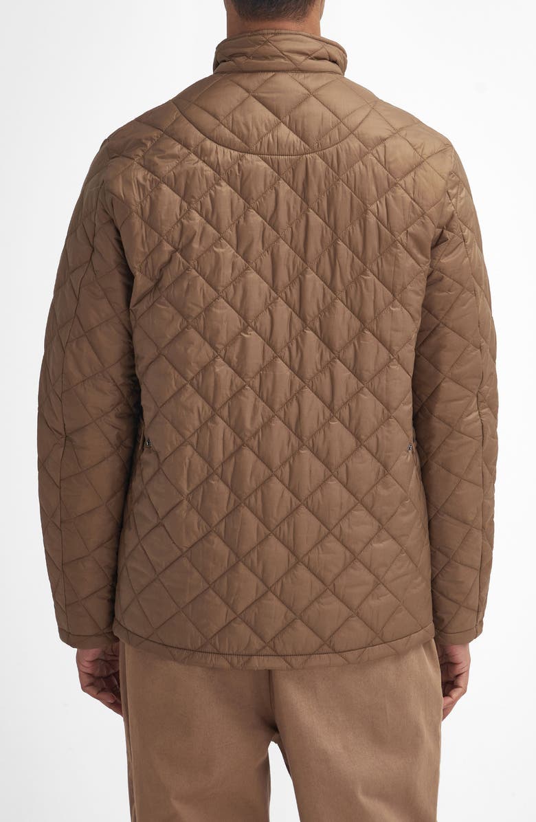 Barbour Flyweight Chelsea Diamond Quilted Jacket, Alternate, color, Light Sandstone