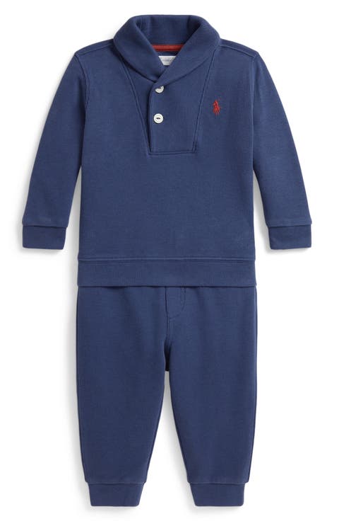 Estate Rib Polo & Joggers Set