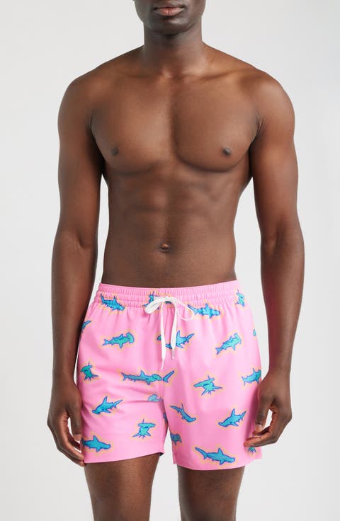 Pink Apex 5.5–Inch Swim Trunks