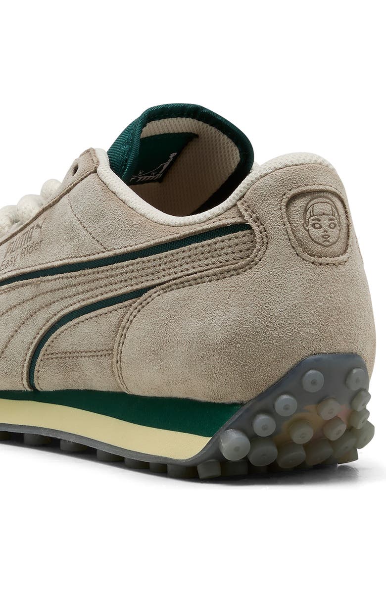 PUMA x 'Squid Game' Easy Rider Sneaker, Alternate, color, Alpine Snow/ Dark Myrtle/ Red