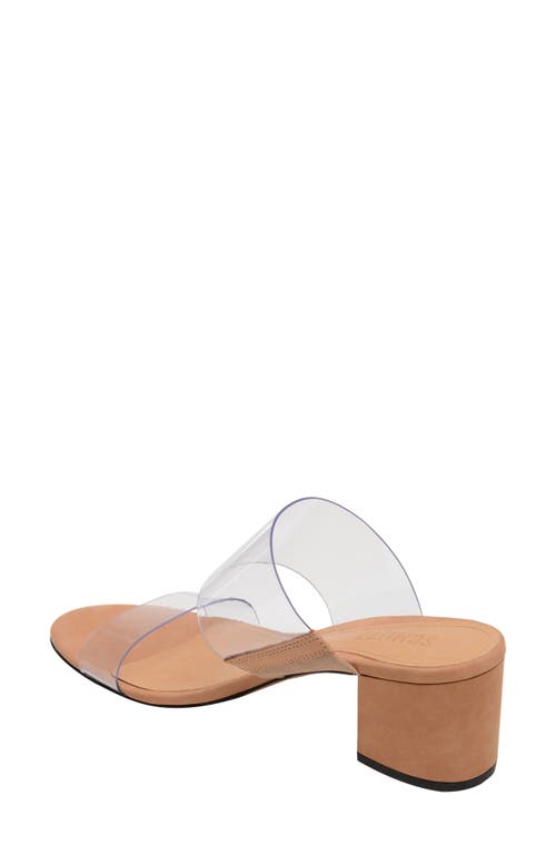 Schutz Victorie Slide Sandal In Brown