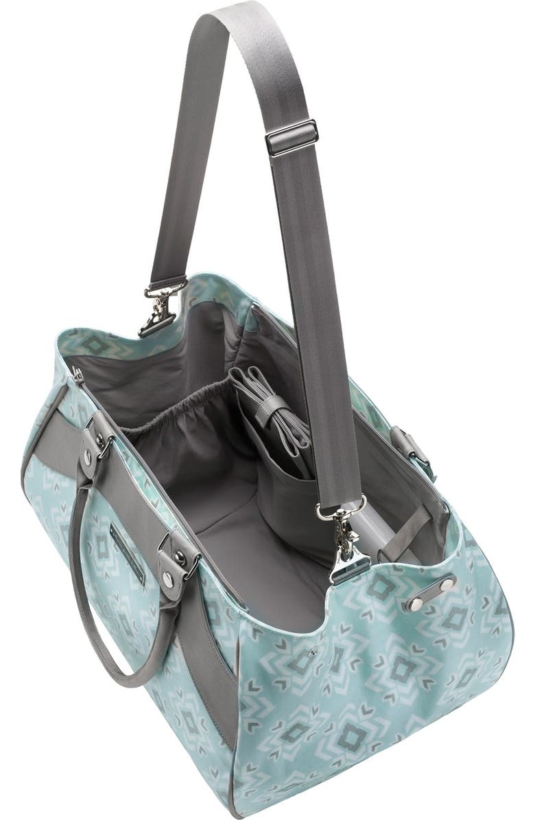 Petunia Pickle Bottom 'Wistful Weekend' Glazed Cotton Diaper Bag, Alternate, color,