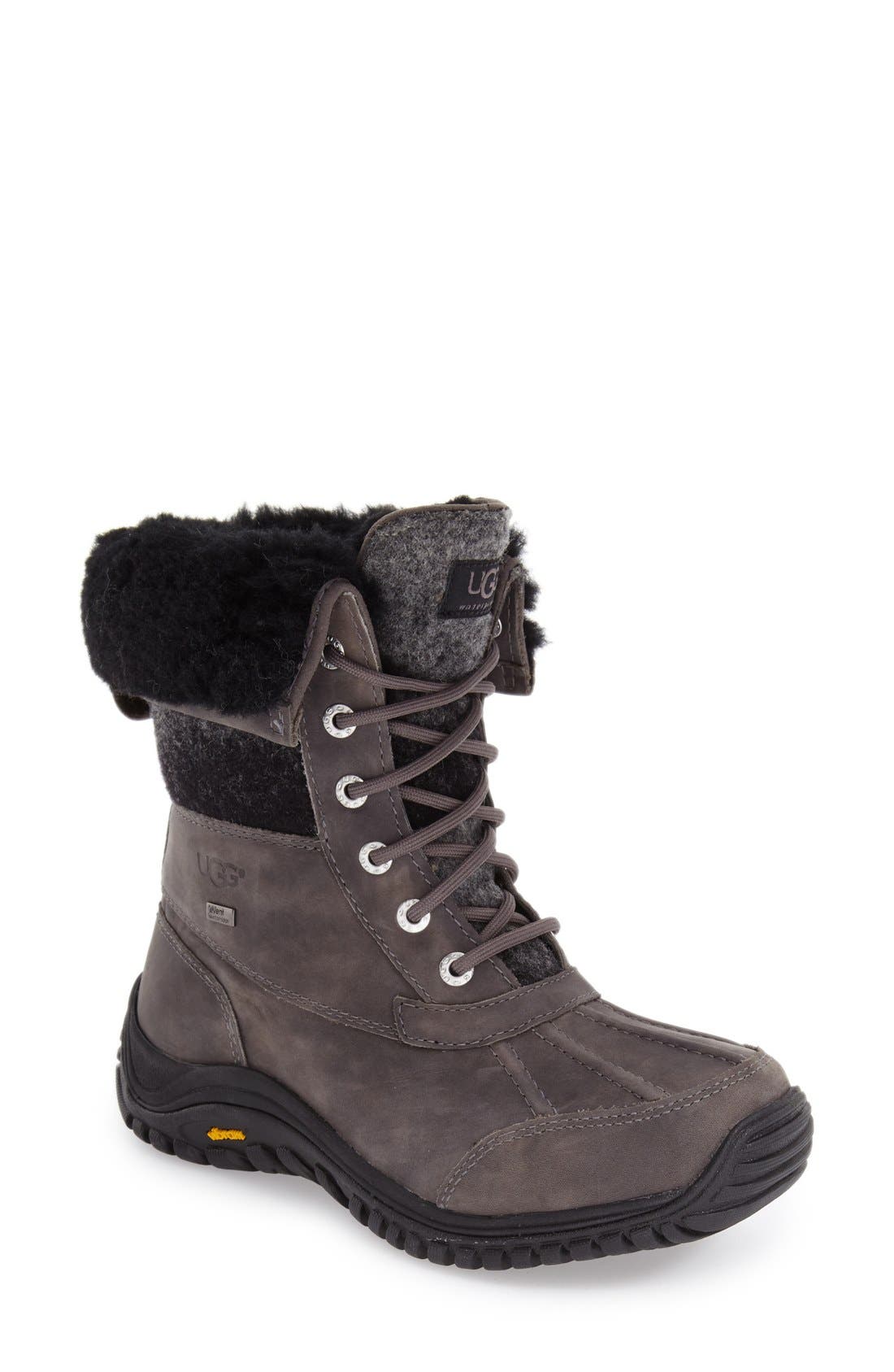 UGG<sup>®</sup> Adirondack Waterproof Insulated Winter Boot, Main, color, 