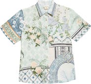 Camilla Classic Linen Button-Up Shirt