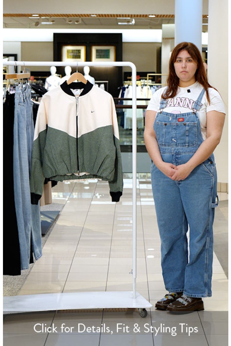 Sportswear Modern Fleece Cocoon Bomber Jacket video