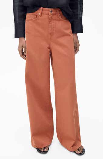 MANGO Mid Rise Baggy Ultra Wide Leg Jeans