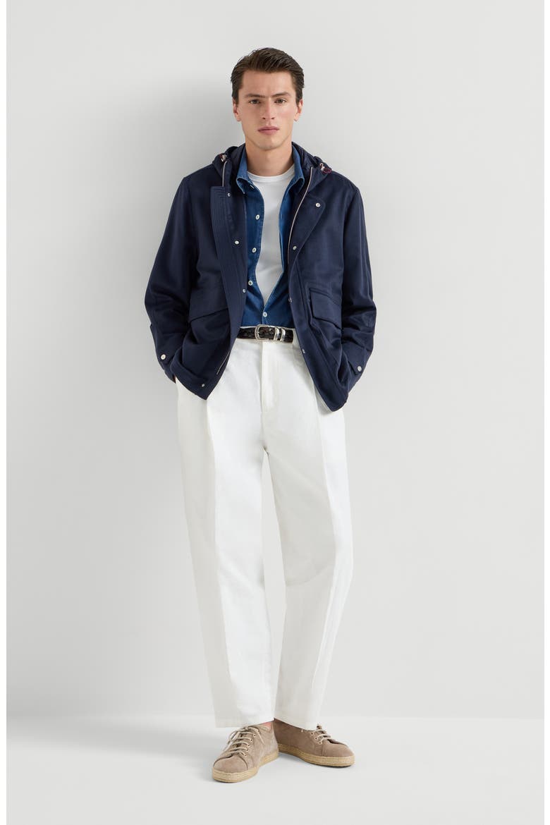 Flannel parka, Alternate, color, Blue
