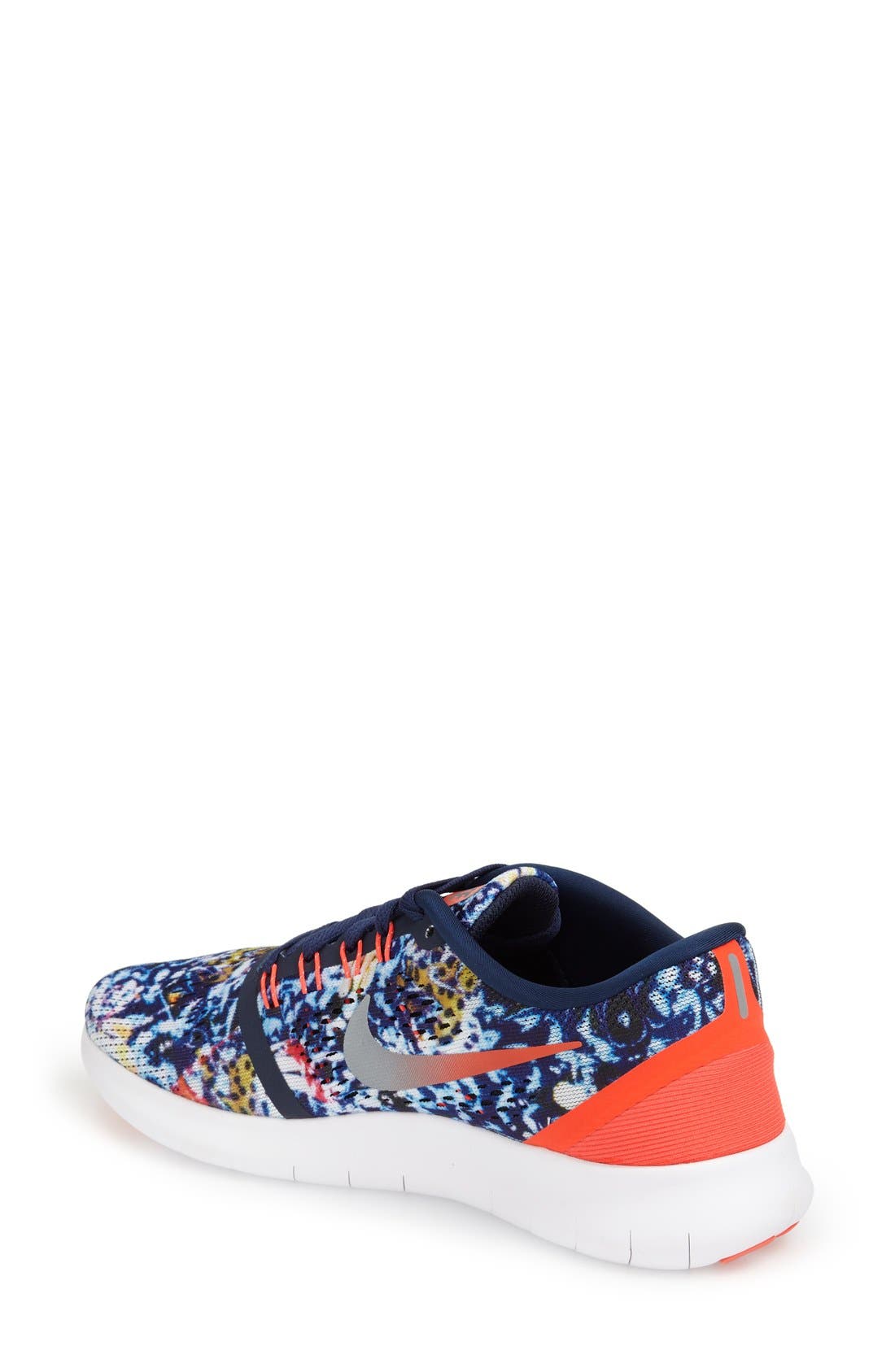 'Free 5.0' Running Shoe, Alternate, color, NAVY/ SILVER