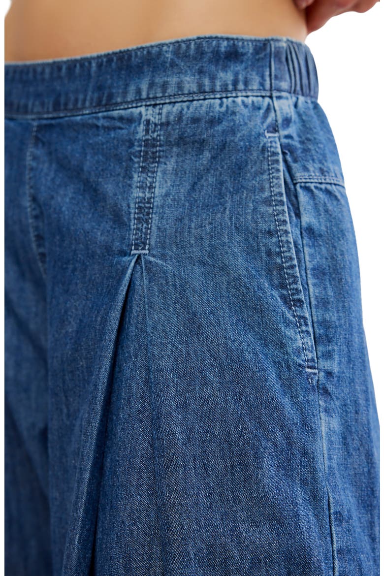 Moonflower Balloon Jeans, Alternate, color, BLUE DUSK