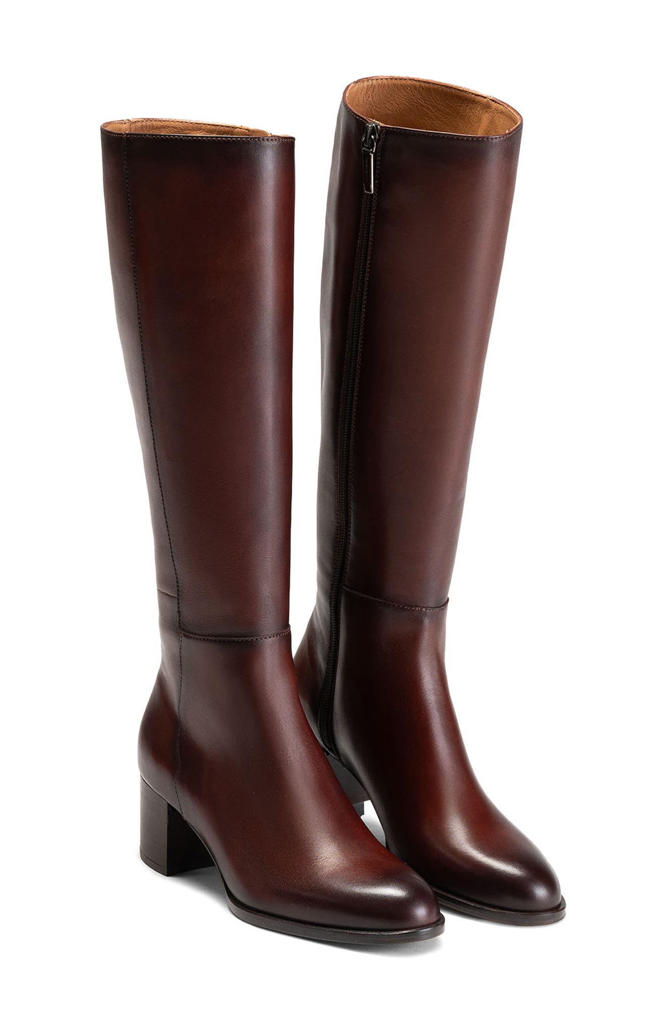 Magnanni Audrey Rider Boot, Main, color, Brown